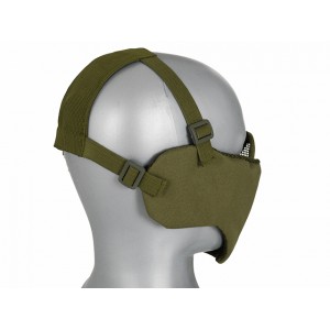 Half Face Mesh Mask 2.0 (Protection Ear Version) - Olive [PJ] 